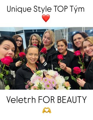 Zvláštní poděkování patří nejúžasnějšímu Týmu Unique Style, který zvládá víc než vše!! Děkuji 🥰🥰🥰